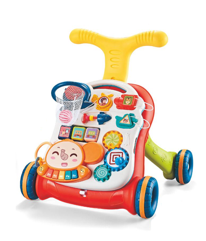 Каталка-ходунки 2в1 трансформируется в столик из пианино (HB 0048)