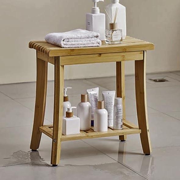 Табурет для ванной из дерева Ридисет Сиена (ТВН-013705)