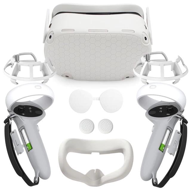 Набор защиты с удлинителями и бамперами для Oculus Quest 2 White (ACS-NZSUBFOQ2wh)