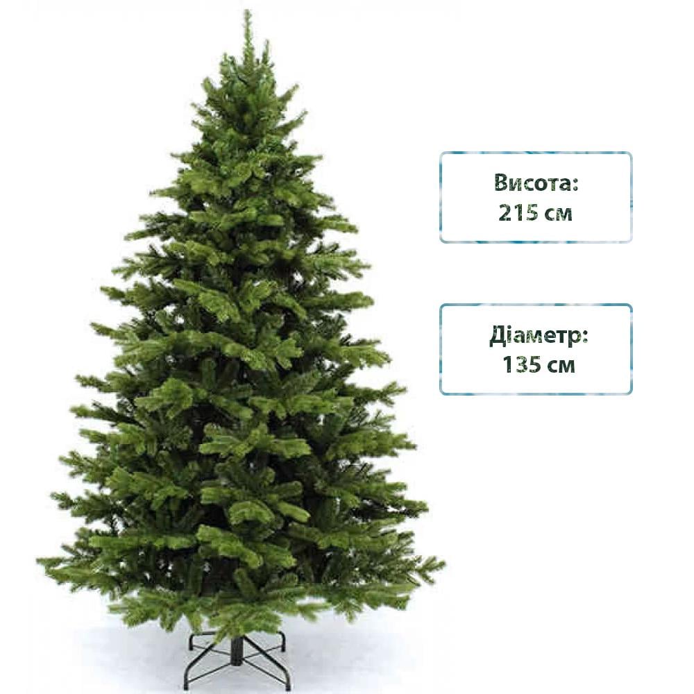 Штучна ялинка лита Triumph Tree Sherwood de Luxe 215 см Зелений (8711473288421) - фото 2 Штучна ялинка лита Triumph Tree Sherwood de Luxe 215 см Зелений (8711473288421) - фото 2