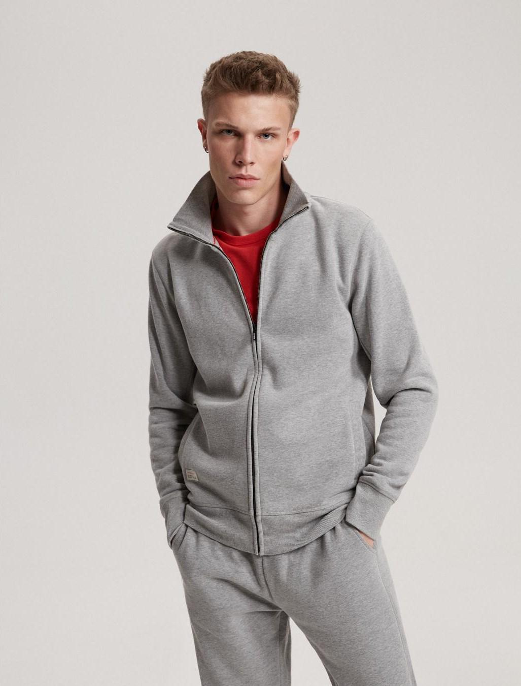 Толстовка чоловіча Diverse EVB ZIP 14 XXL Сірий меланж (5902598816603) Толстовка чоловіча Diverse EVB ZIP 14 XXL Сірий меланж (5902598816603)