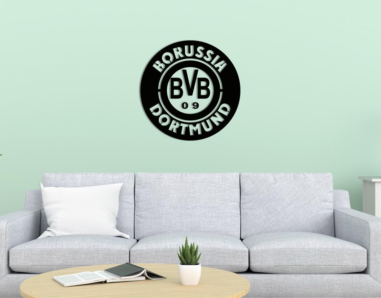 Декоративное панно на стену Upwood Decor Borussia 40 хx40 см Black (1579357456)