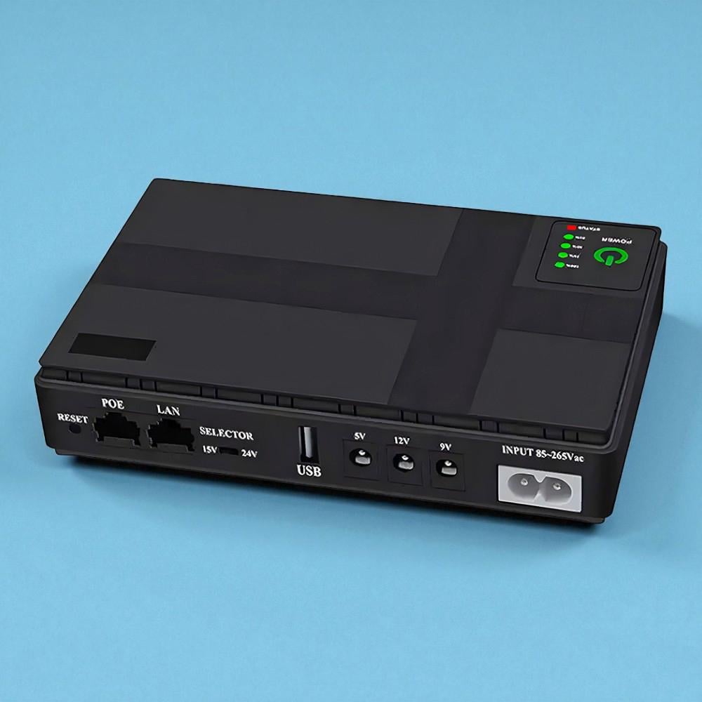 Источник бесперебойного питания для роутера 12V 9V 5V 14800 mAh (30343839)
