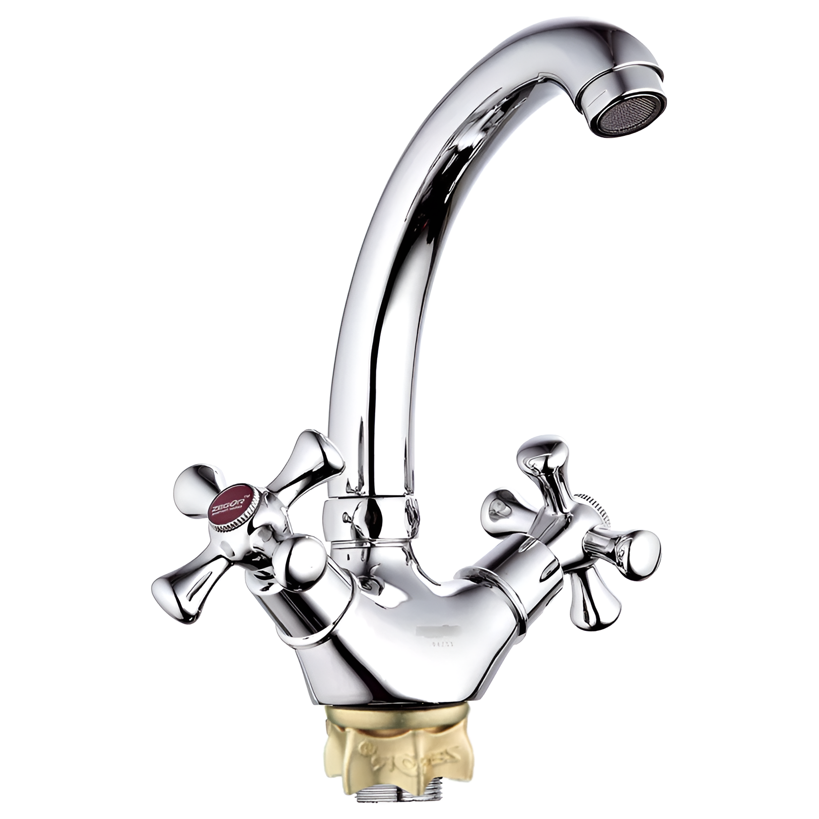 Смеситель для умывальника/кухни Wezer TLC1-827 Хром (24583018)