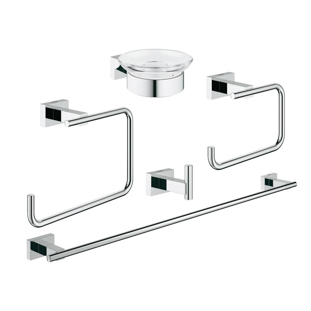 Набір аксесуарів Grohe Essentials Cube 40758001