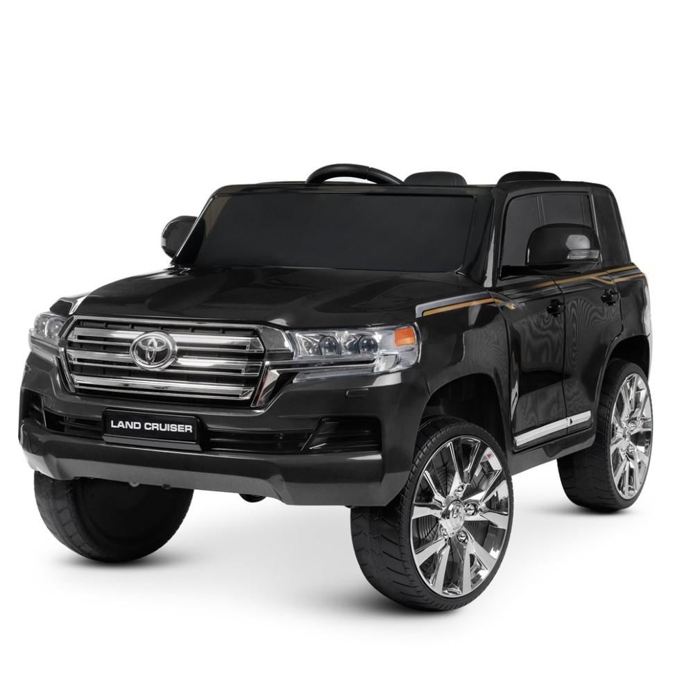 Дитячий електричний джип Bambi Toyota 24V двомісний до 35 кг Чорний (DE-169-E-1065) Дитячий електричний джип Bambi Toyota 24V двомісний до 35 кг Чорний (DE-169-E-1065)