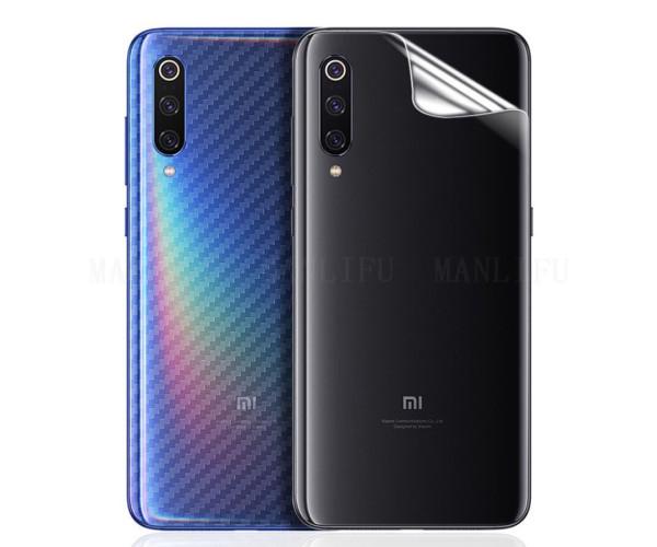 Противоударная гидрогелевая пленка Hydrogel Film для Xiaomi Mi CC9 на заднюю панель, Transparent