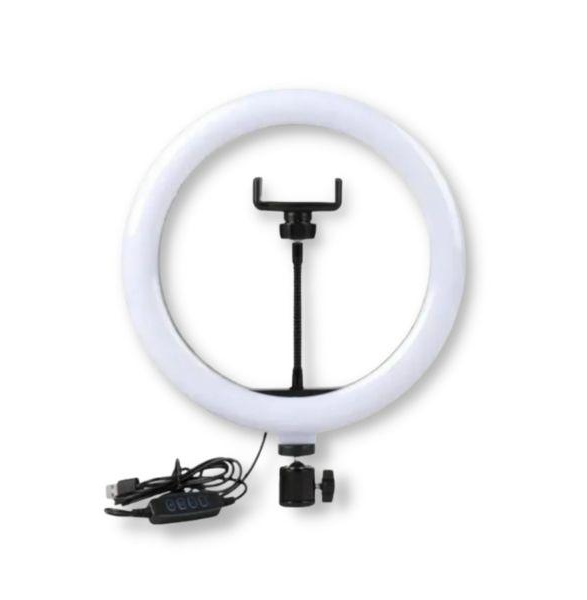 Кольцевая лампа MJ-26 USB 26 см (AM-2421)