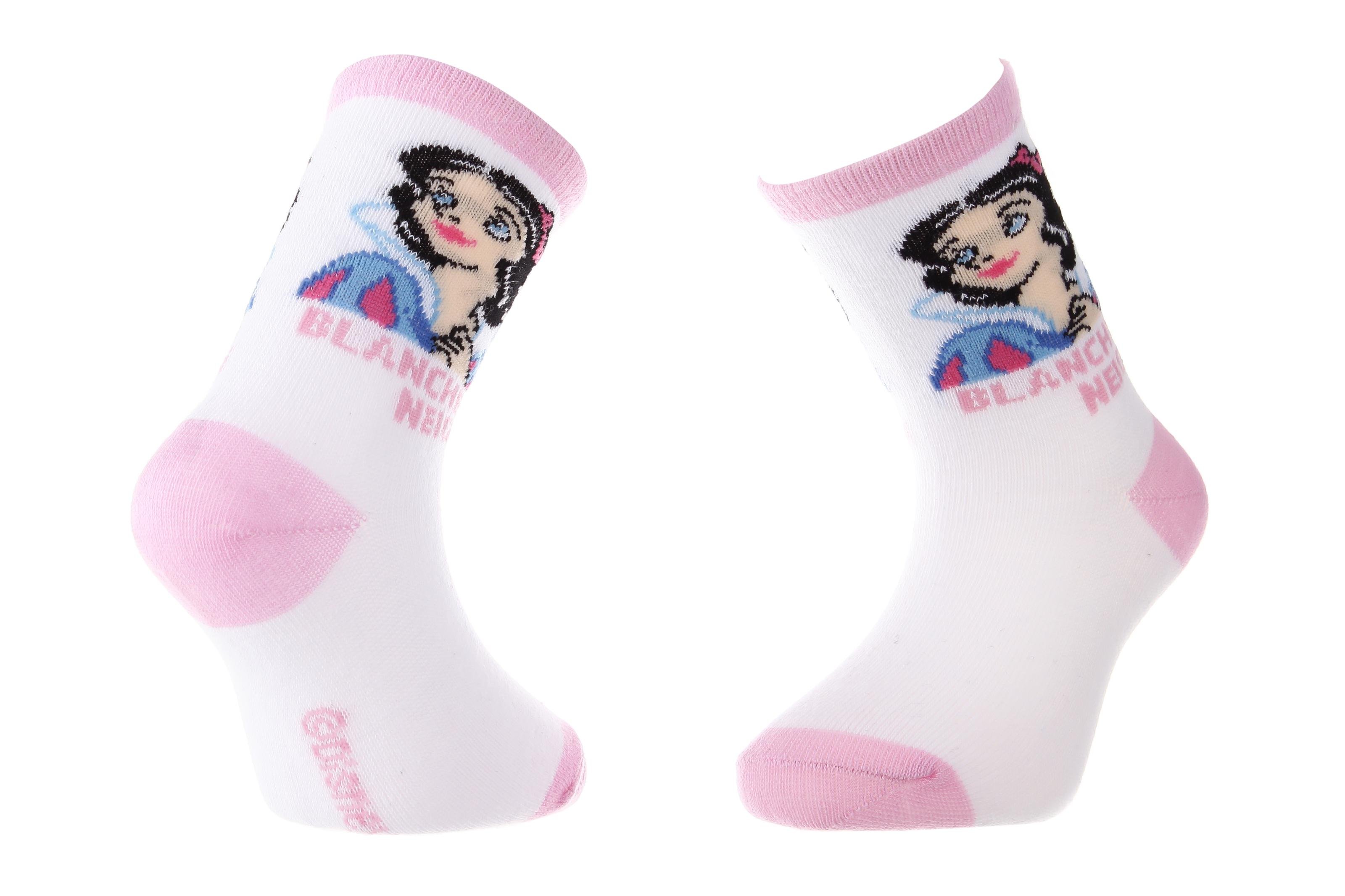 Носки Disney Snow White Princess р. 19-22 White/Pink (43891047-6)