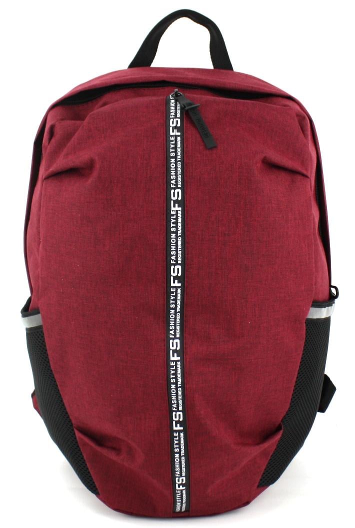 Рюкзак городской Wallaby 21 л Бордовый (126-1)