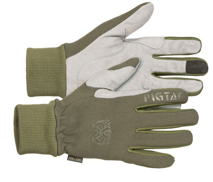 Рукавички стрілецькі MPG польові демісезонні з сенсорним пальцем M Олива