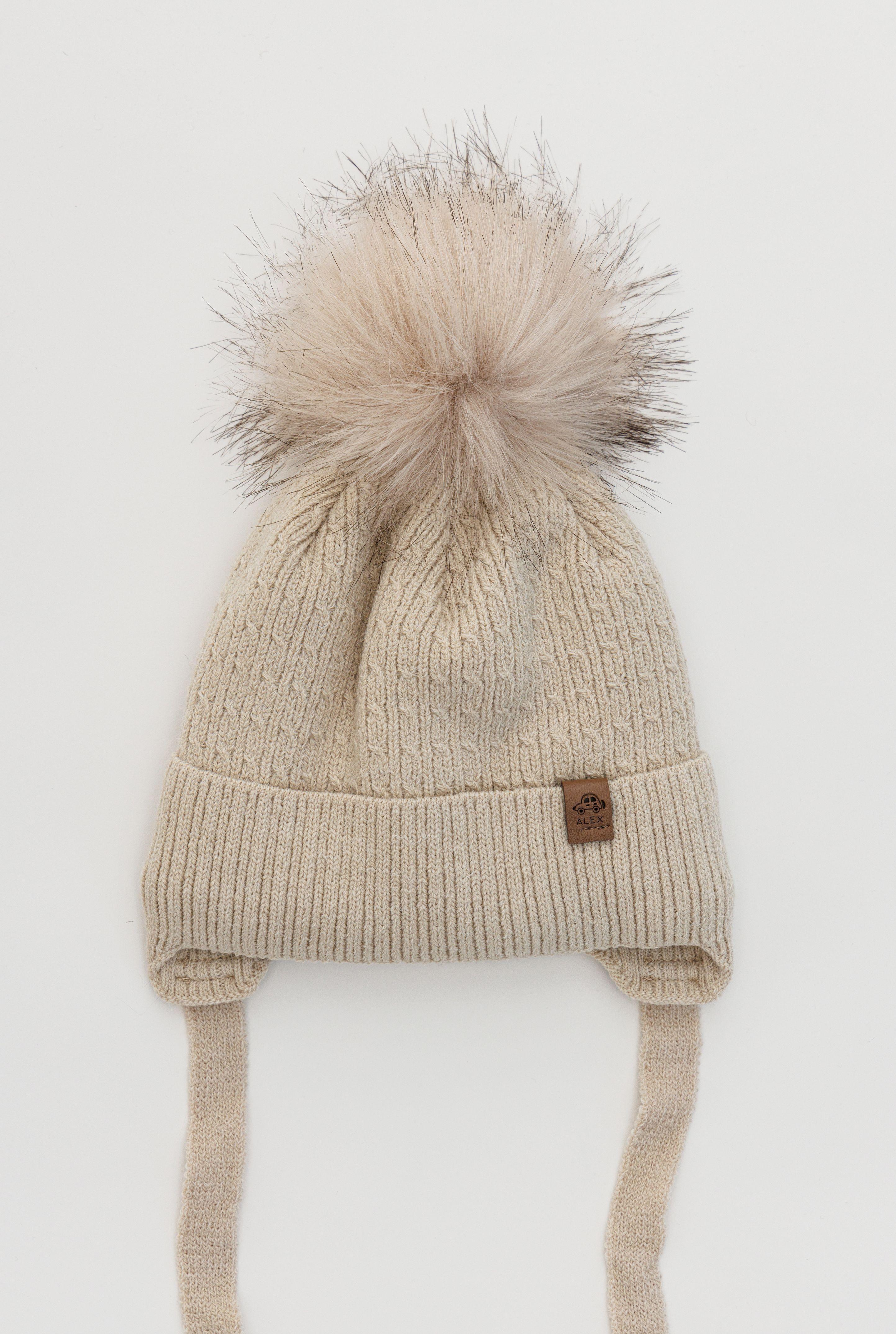 Шапка для мальчика Кевин K38 хлопок 44-46 см Бежевый Шапка для мальчика Кевин K38 хлопок 44-46 см Бежевый