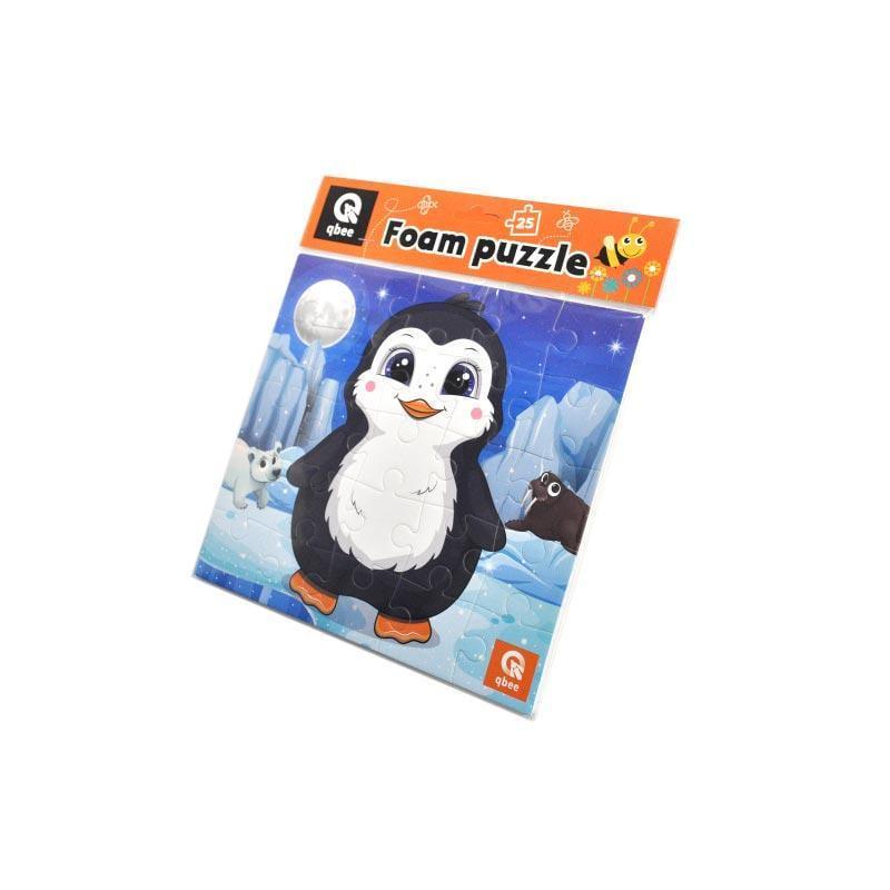 Пазли фомові qbee Пінгвінчик 25 ел. (QB100-004)