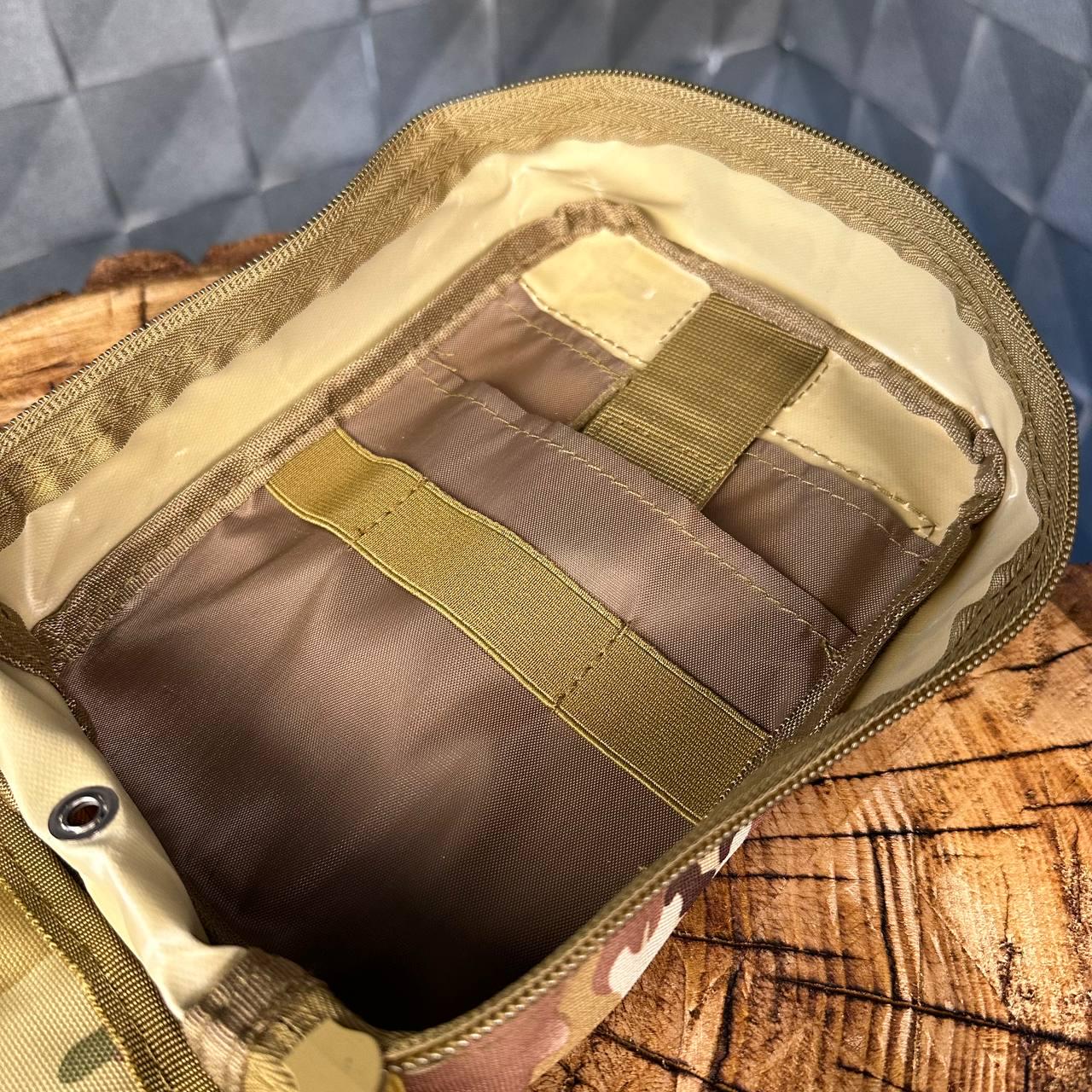 Подсумок для аптечки быстрого сброса стандарт НАТО Мультикам - фото 7 Подсумок для аптечки быстрого сброса стандарт НАТО Мультикам - фото 7