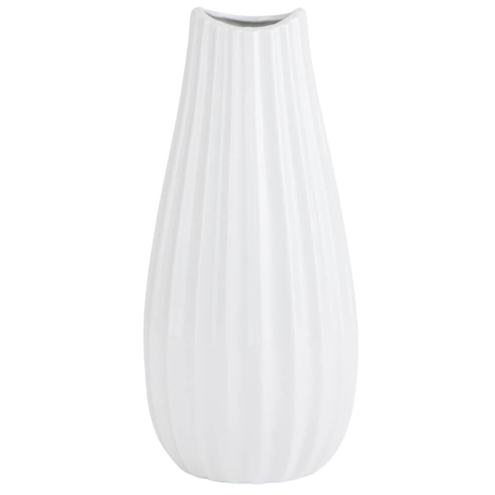 Ваза керамическая Elisey Цветочный вихрь Белый (9048-011)