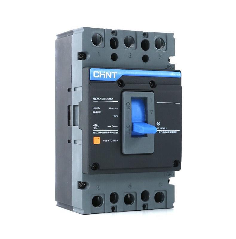 Автоматичний вимикач CHINT NXM-160H 3Р 125А 50кА (844322)