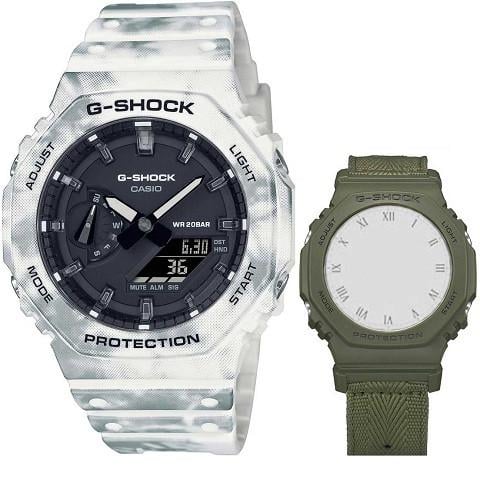 Часы кварцевые Casio GAE-2100GC-7A D 49 мм (11782704)