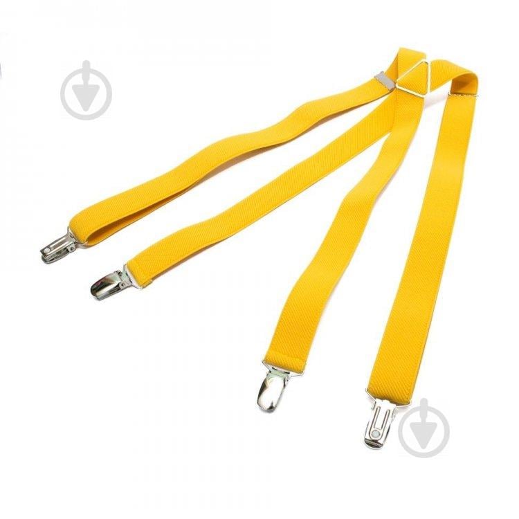 Підтяжки Gofin suspenders Х Образні Жовті (Pbxx-5905)