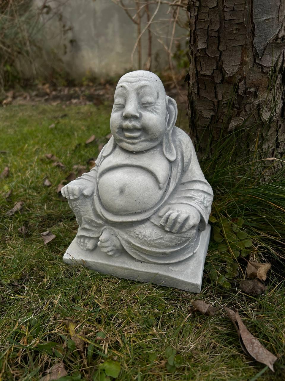 Деревянная статуэтка Будды (средняя), ручная работа, Buddah Wooden Statue, Handmade