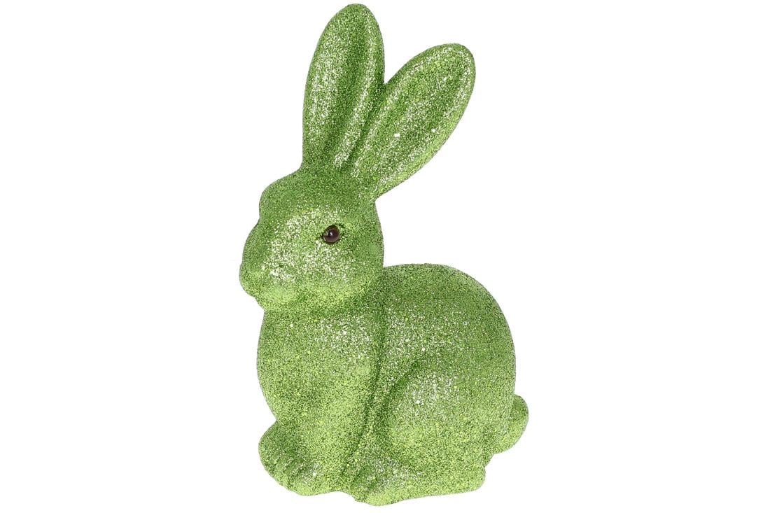 Фигурка декоративная с глиттером BonaDi Пасхальный Кролик 4 шт. (113-057)