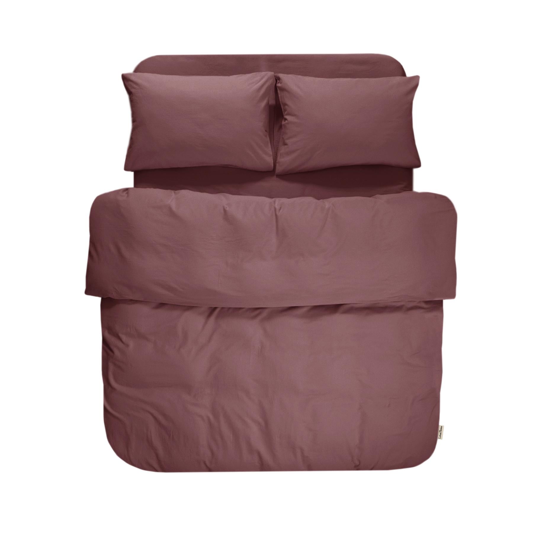 Комплект постельного белья Lotus Home Washed Cotton Kansas евро Бургунди (svt-2000022356350) Комплект постельного белья Lotus Home Washed Cotton Kansas евро Бургунди (svt-2000022356350)