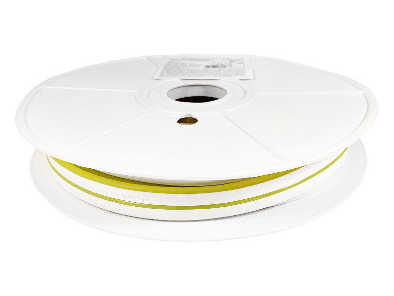 Неон світлодіодний AVT 54-LY 6x12 мм 2835 120 LED 12V 11 Вт/м IP65 Лимонно-жовтий (8848)