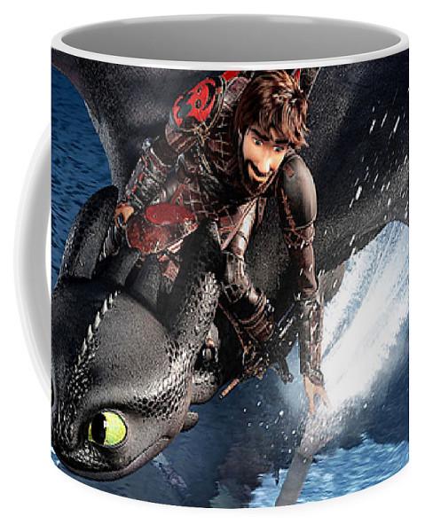 Чашка How to train your dragon Скрытый мир 