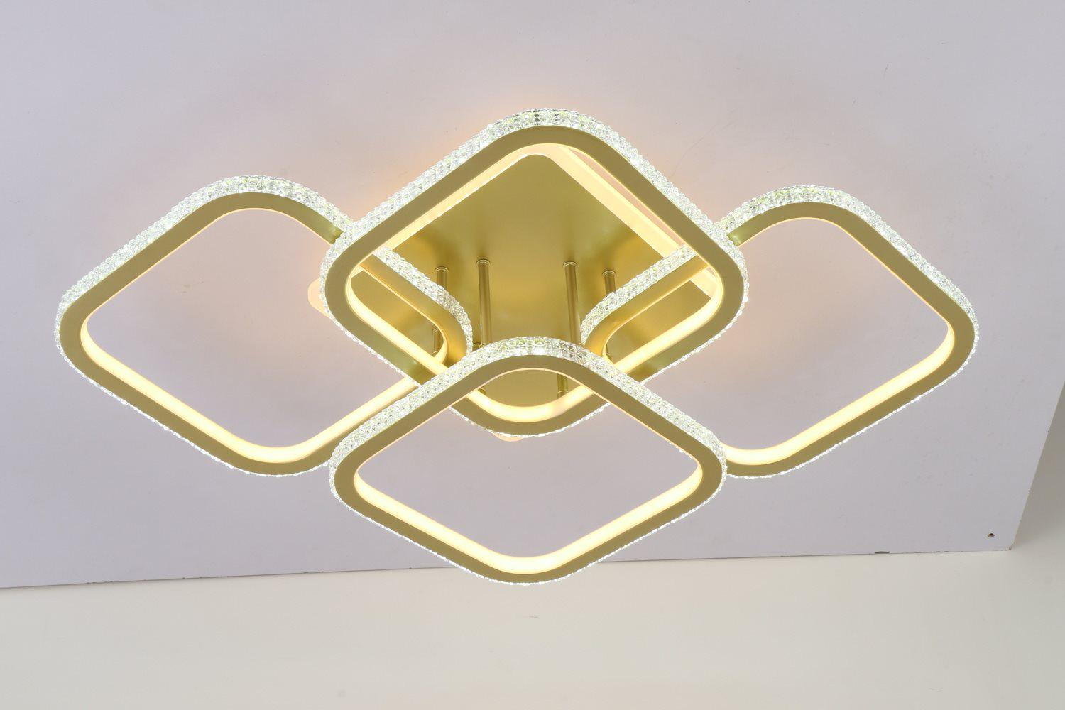 Люстра светодиодная с пультом Valeso V K29139-4+1 GD (000036458) - фото 3 Люстра светодиодная с пультом Valeso V K29139-4+1 GD (000036458) - фото 3