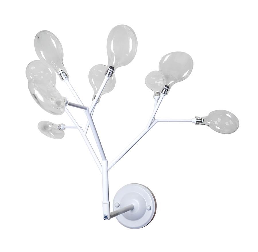 Бра Levistella 756LPR0031-9 WH+CL на 9 круглых стеклянных плафонов Белый/ (1887932460)