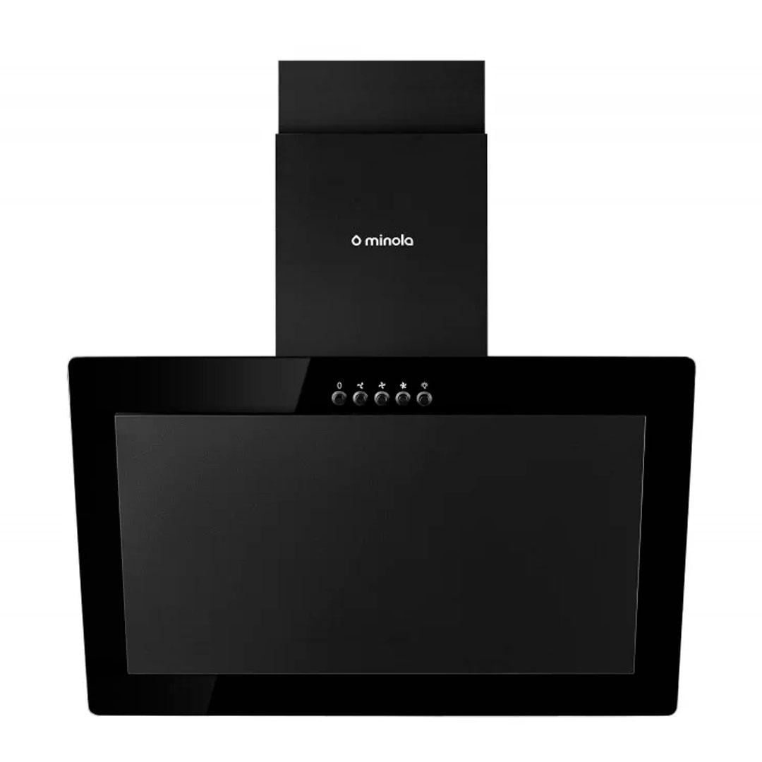 Вытяжка декоративная наклонная Minola HDN 6124 BL LED (5902767909792)