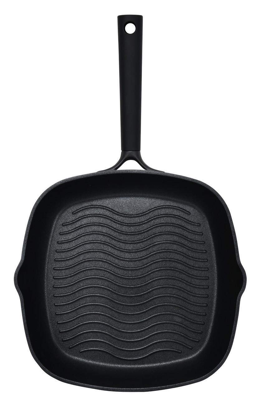 Сковорідка-гриль Ringel IQ Be Traditional 28х28 см (IQ-1145-28g) - фото 3 Сковорідка-гриль Ringel IQ Be Traditional 28х28 см (IQ-1145-28g) - фото 3