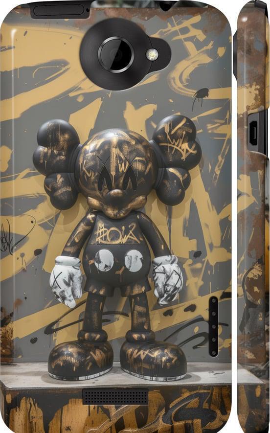 Чохол на HTC One X+ Bronze kaws (6097c-69-42517)