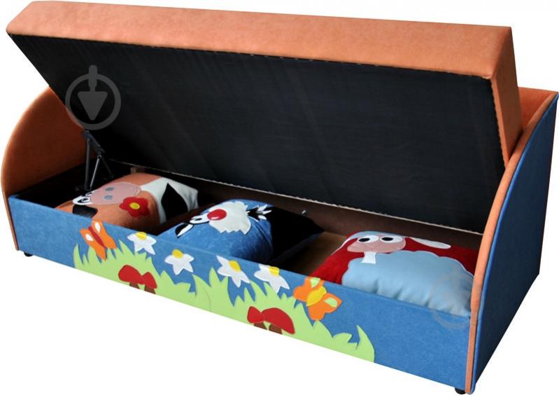 Детский диванчик Ribeka Мульти 1 Оранжевый (16M06) - фото 3