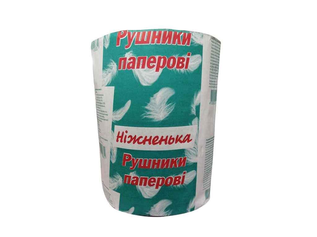 Полотенца бумажные Нежная с тиснением 185x150/45 Зеленый (768841)