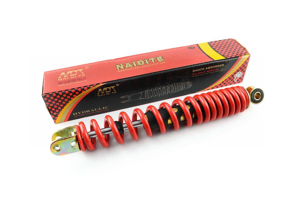 Амортизатор NDT GY6/DIO ZX стандартный 310 мм Красный (2177140247) Амортизатор NDT GY6/DIO ZX стандартный 310 мм Красный (2177140247)