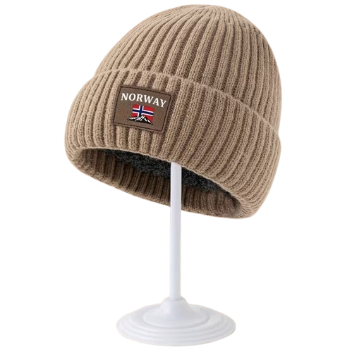 Шапка-бинная флисовая NORWAY OneSize Коричневый (30766527) - фото 1