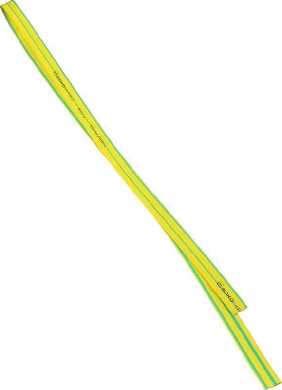 Трубка термоусадочная АСКО-УКРЕМ 8/4 мм 25 м Желто-зеленый (28681942)