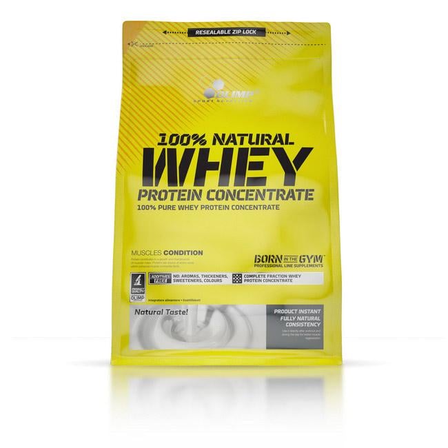 Протеин сывороточный Olimp 100% Natural Whey Protein Concentrate 700 г натуральный