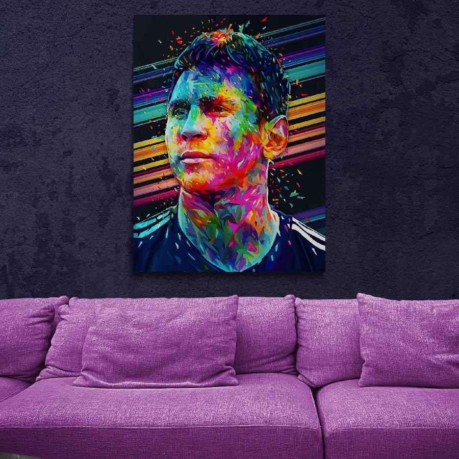 Репродукция картины Месси HolstPrint 60х90 см