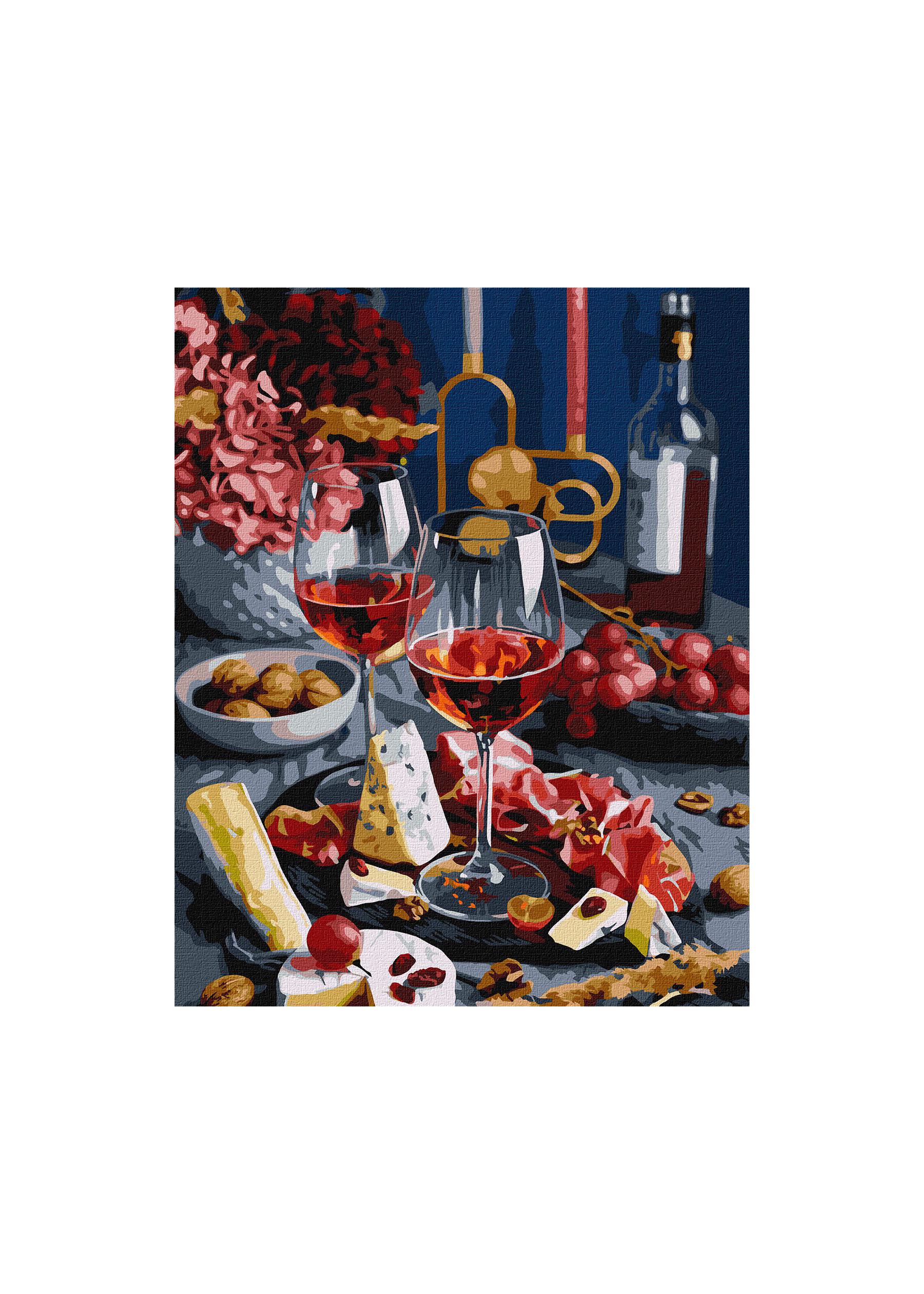 Картина по номерам Идейка Изысканное наслаждение 40х50 (КНO5670)