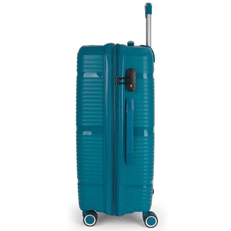 Чемодан на 4-х колесах Gabol Akane M 81 л Turquoise (930294) - фото 3 Чемодан на 4-х колесах Gabol Akane M 81 л Turquoise (930294) - фото 3