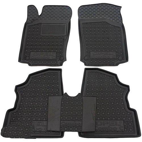 Килимки автомобільні AVTO-Gumm Opel Combo C 01-11 Чорний (11724)
