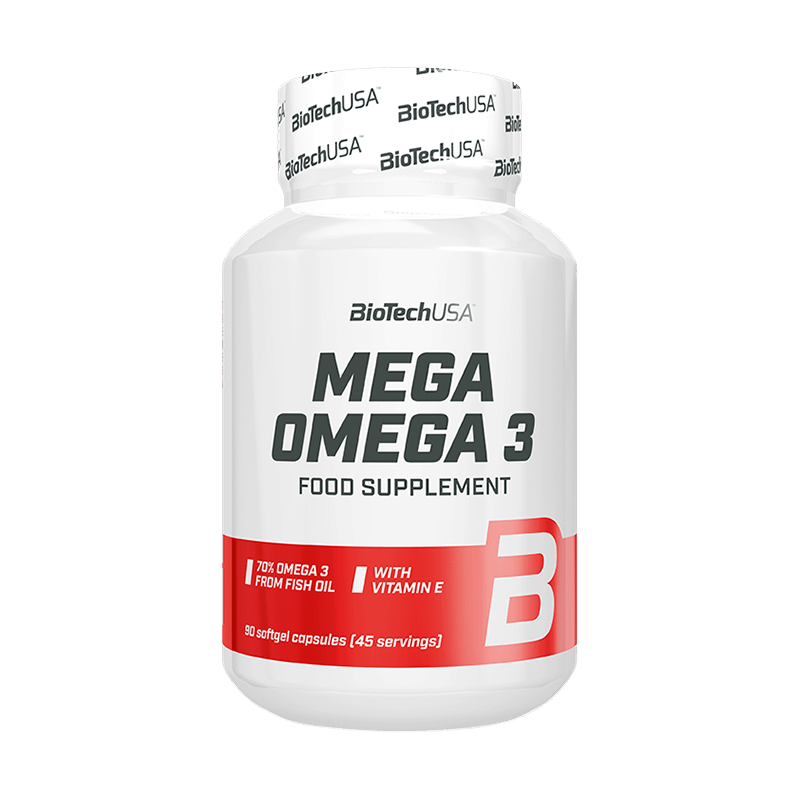 Омега BioTech Mega Omega 3 90 капс Без вкуса