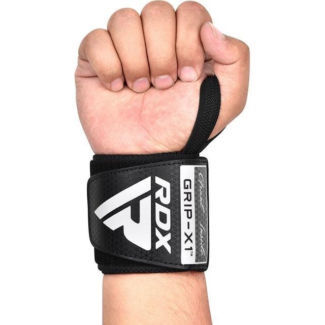 Бинти для зап'ястків RDX WR11 GYM Wrist Wrap Black/Grey (A-013097) - фото 3 Бинти для зап'ястків RDX WR11 GYM Wrist Wrap Black/Grey (A-013097) - фото 3