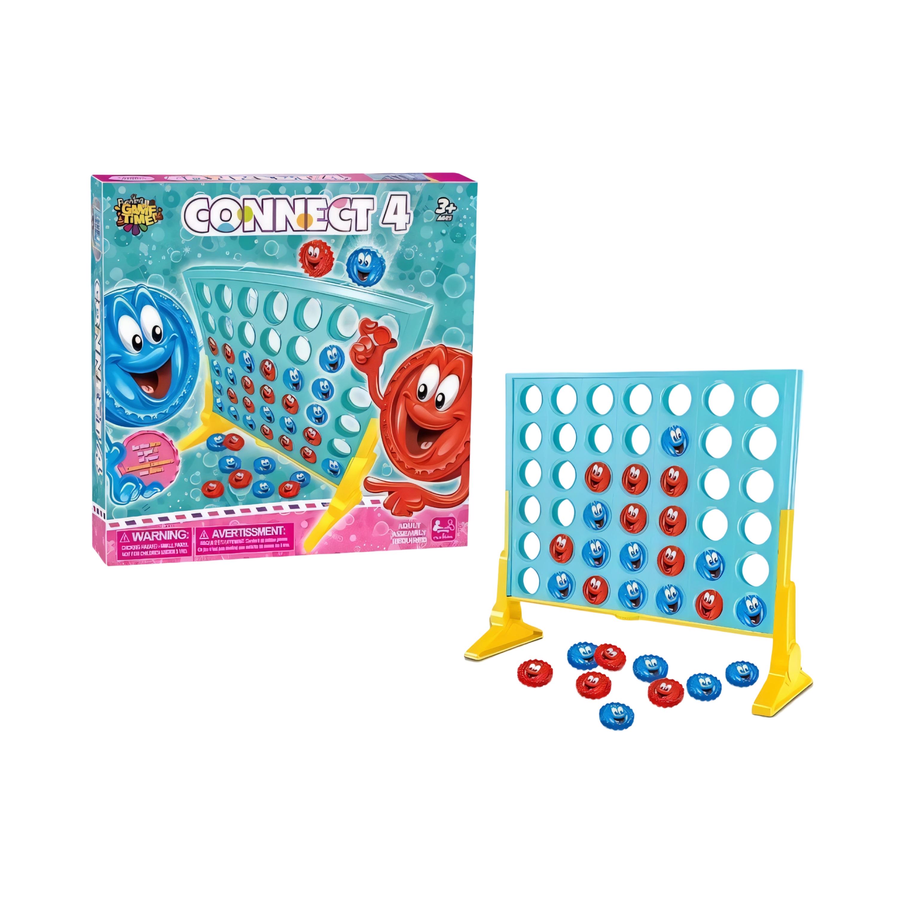 Игра для двух детей Собери четыре классика крестиков-ноликов (33887)