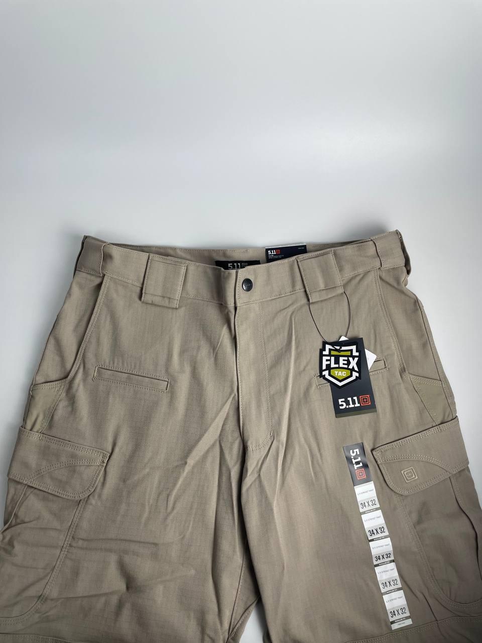 Брюки мужские 5.11 Stryke W/Flex-Tac р. 34/32 Khaki (42250) - фото 3 Брюки мужские 5.11 Stryke W/Flex-Tac р. 34/32 Khaki (42250) - фото 3