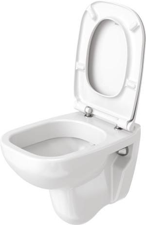 Кришка з сидінням Duravit D-Code slow-closing 43,8х35,9 см Білий (0067390000) - фото 6