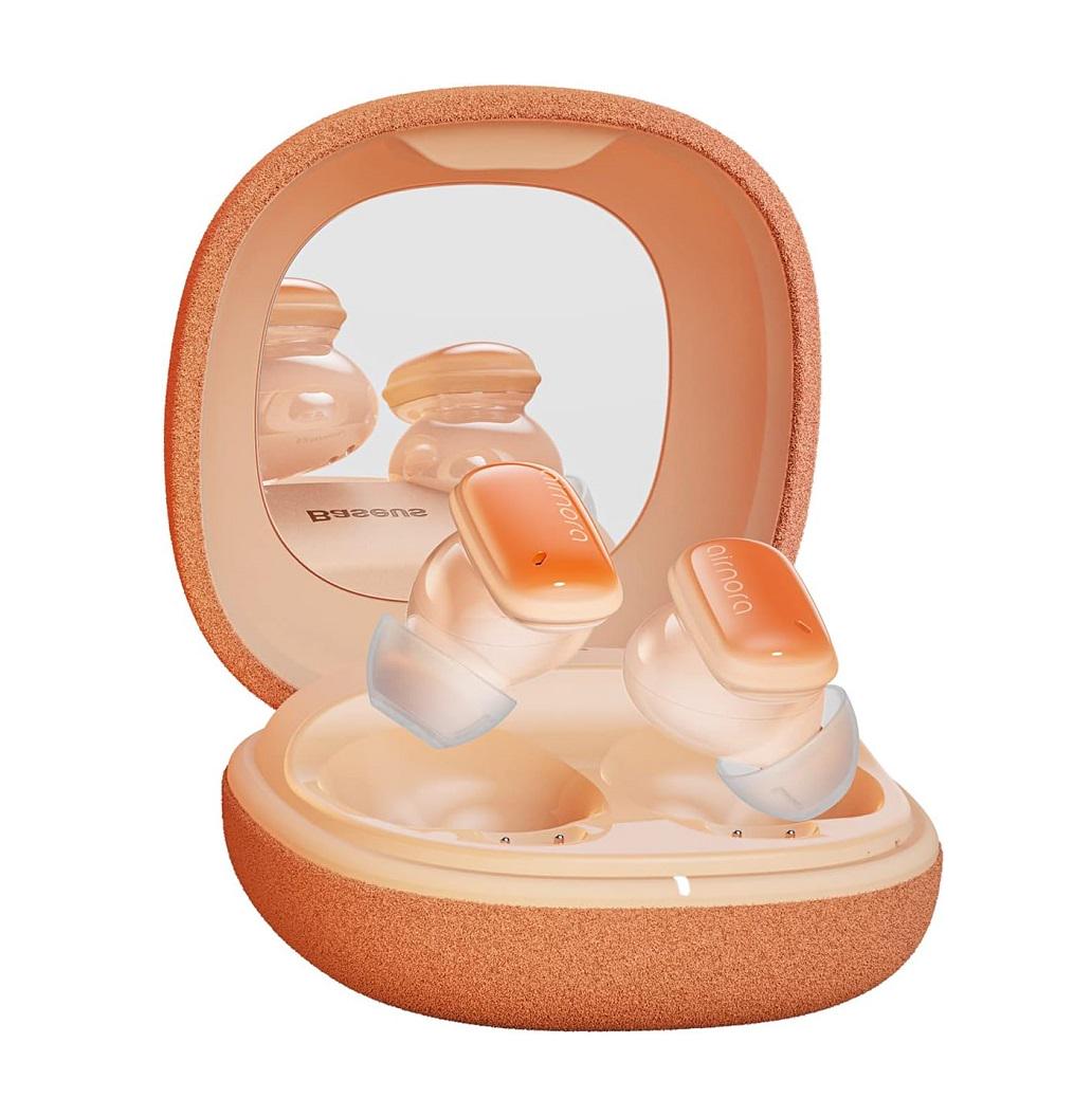 Навушники бездротові Baseus AirNora 2 True Wireless Earphones Gradient Orange (NGTW320207)