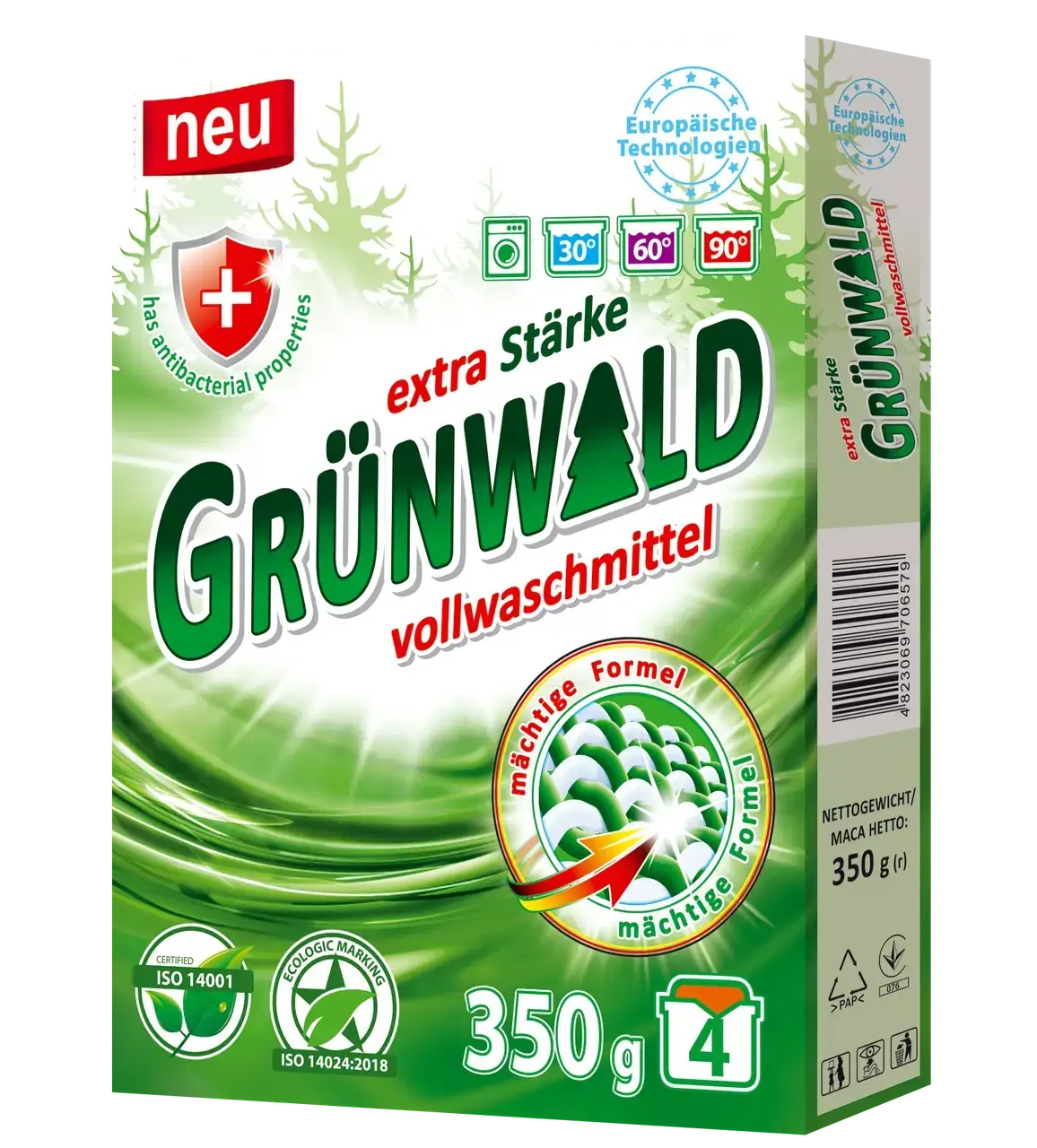 Пральний порошок Grunwald Гірська свіжість 350 г (104085)