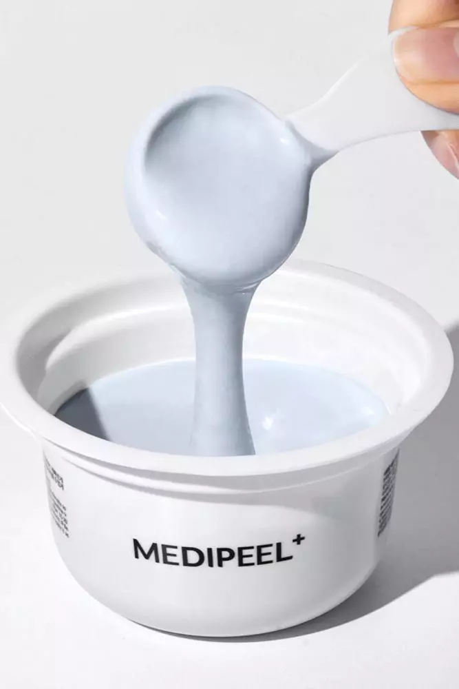 Маска для лица увлажняющая моделирующая Medi-Peel Vegan Hyaluronic Acid Mooltox Modeling Cup Pack 28 г (8809941822311) - фото 2